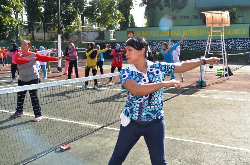 Senam Bersama Persit Koorcab Rem 073